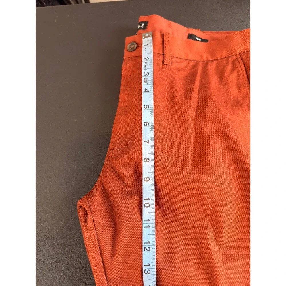 J.Crew Slim Fit Flex Chino Pant Men's Rust Orange Work Office Career 32 x‎ 30